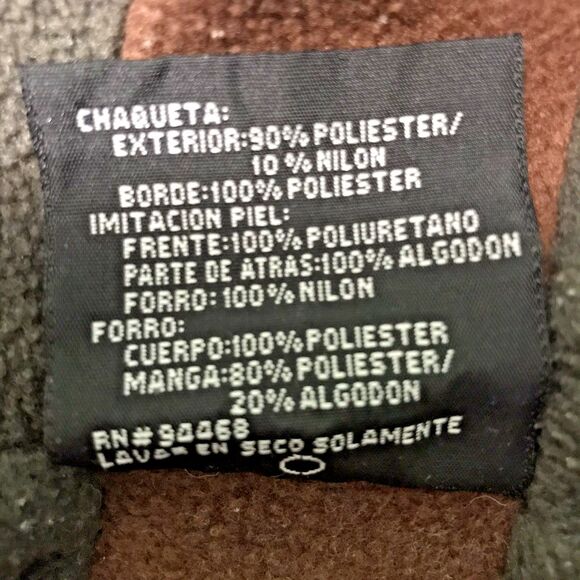 Braetan Dark Green Zip Parka with Removable Hood & Fleece Liner Men's 2X Pockets - Picture 8 of 14